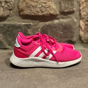 Adidas Hot Pink and White Girl’s Sneakers